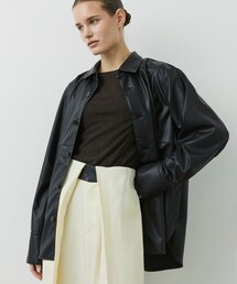 【CITY TOKYO/シティートウキョウ】Leather Shirt/レザーシャツ