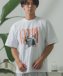 GERRY（ジェリー）の「【SIDEWAY STANCE×GERRY】別注コラボ 半袖 クマ プリント Tシャツ（Tシャツ/カットソー）」