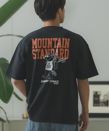 GERRY（ジェリー）の「【SIDEWAY STANCE×GERRY】別注コラボ 半袖 クマ プリント Tシャツ（Tシャツ/カットソー）」