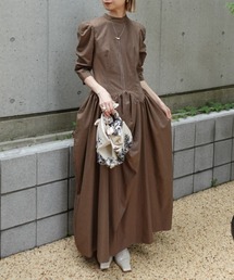 Ameri（アメリ）の「WAVE WAIST COCOON DRESS（ドレス）」