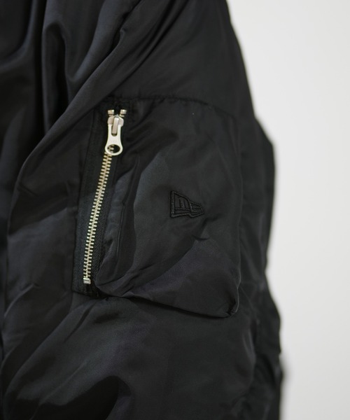 NEW ERA(ニューエラ)の「NEW ERA/ニューエラ MA-1ジャケット 15129334/15129335(MA-1・メンズ・オリーブ/ブラック・XXL/XL/L/M)」の11枚目の写真