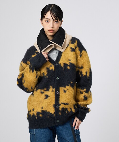 Gramicci(グラミチ)の「【Gramicci / グラミチ】MOHAIR CARDIGAN / モヘアカーディガン/ユニセックス(ニット/セーター・メンズ・イエロー系その他/ベージュ系その他・L/M)」の6枚目の写真