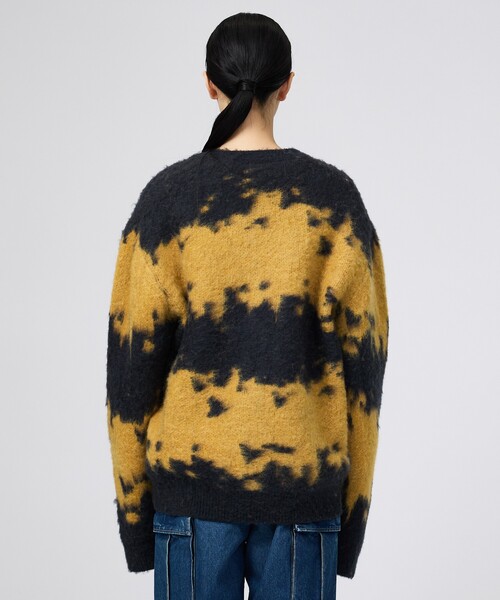 Gramicci(グラミチ)の「【Gramicci / グラミチ】MOHAIR CARDIGAN / モヘアカーディガン/ユニセックス(ニット/セーター・メンズ・イエロー系その他/ベージュ系その他・L/M)」の9枚目の写真