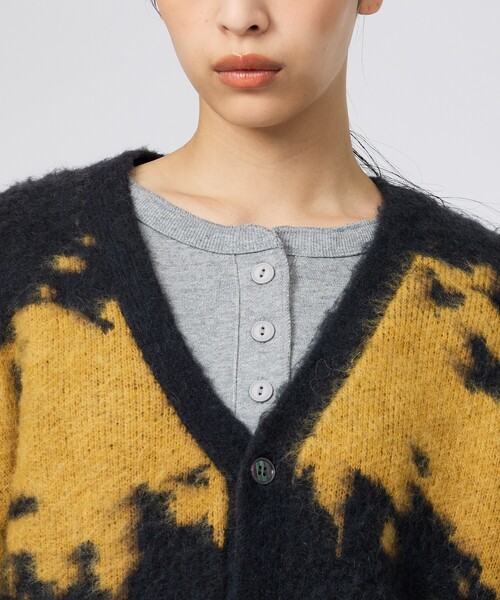 Gramicci(グラミチ)の「【Gramicci / グラミチ】MOHAIR CARDIGAN / モヘアカーディガン/ユニセックス(ニット/セーター・メンズ・イエロー系その他/ベージュ系その他・L/M)」の10枚目の写真