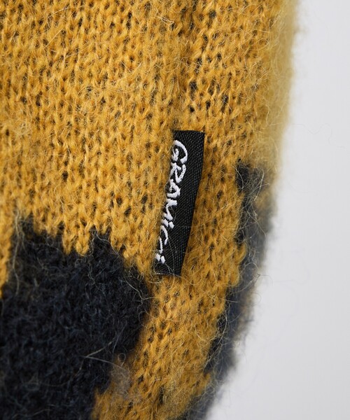 Gramicci(グラミチ)の「【Gramicci / グラミチ】MOHAIR CARDIGAN / モヘアカーディガン/ユニセックス(ニット/セーター・メンズ・イエロー系その他/ベージュ系その他・L/M)」の12枚目の写真