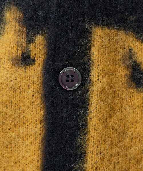 Gramicci(グラミチ)の「【Gramicci / グラミチ】MOHAIR CARDIGAN / モヘアカーディガン/ユニセックス(ニット/セーター・メンズ・イエロー系その他/ベージュ系その他・L/M)」の14枚目の写真