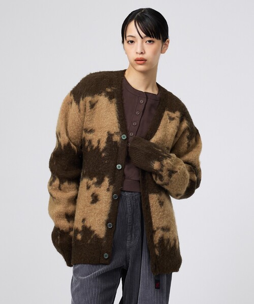 Gramicci(グラミチ)の「【Gramicci / グラミチ】MOHAIR CARDIGAN / モヘアカーディガン/ユニセックス(ニット/セーター・メンズ・イエロー系その他/ベージュ系その他・L/M)」の17枚目の写真