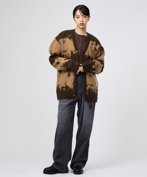 Gramicci(グラミチ)の「【Gramicci / グラミチ】MOHAIR CARDIGAN / モヘアカーディガン/ユニセックス(ニット/セーター・メンズ・イエロー系その他/ベージュ系その他・L/M)」の18枚目の写真
