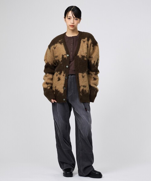 Gramicci(グラミチ)の「【Gramicci / グラミチ】MOHAIR CARDIGAN / モヘアカーディガン/ユニセックス(ニット/セーター・メンズ・イエロー系その他/ベージュ系その他・L/M)」の19枚目の写真