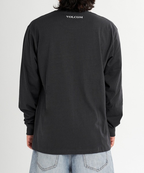 VOLCOM（ボルコム）の「VOLCOM メンズ BURDEN LS ロンT 【2026年秋冬モデル】/ボルコム長袖ロンT（Tシャツ/カットソー・メンズ・マスタード/ホワイト/チャコールグレー・MEDIUM/LARGE/X-LARGE）」の12枚目の写真