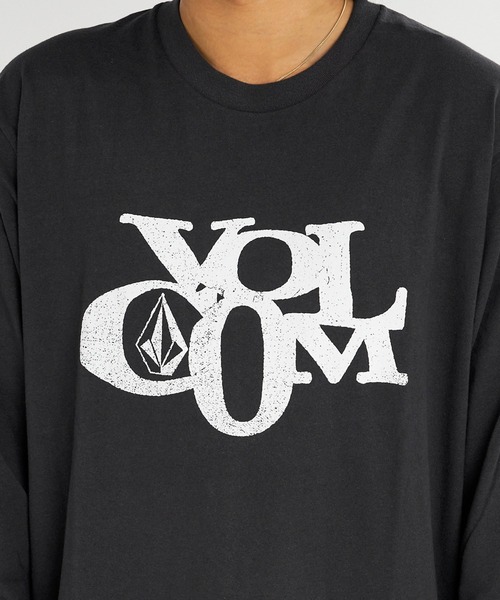 VOLCOM（ボルコム）の「VOLCOM メンズ BURDEN LS ロンT 【2026年秋冬モデル】/ボルコム長袖ロンT（Tシャツ/カットソー・メンズ・マスタード/ホワイト/チャコールグレー・MEDIUM/LARGE/X-LARGE）」の13枚目の写真