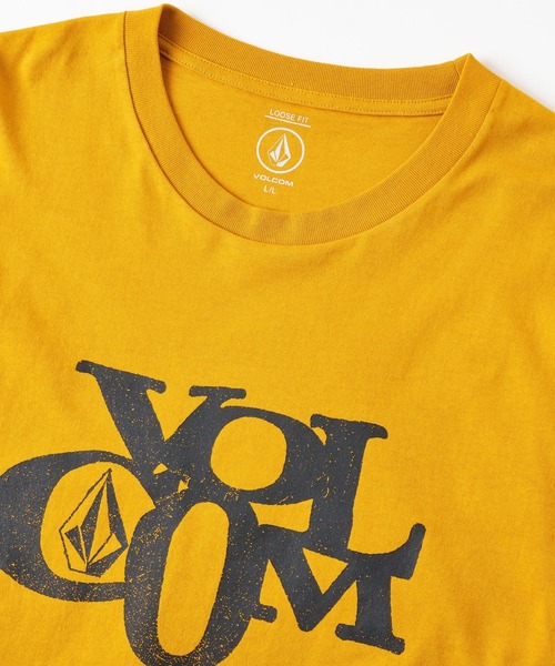 VOLCOM（ボルコム）の「VOLCOM メンズ BURDEN LS ロンT 【2026年秋冬モデル】/ボルコム長袖ロンT（Tシャツ/カットソー・メンズ・マスタード/ホワイト/チャコールグレー・MEDIUM/LARGE/X-LARGE）」の9枚目の写真