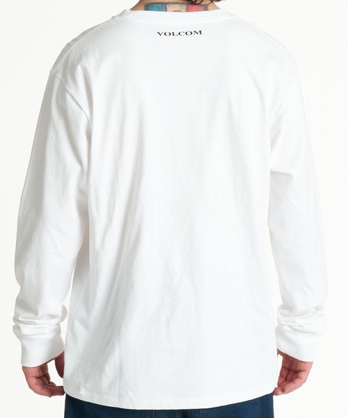 VOLCOM（ボルコム）の「VOLCOM メンズ BURDEN LS ロンT 【2026年秋冬モデル】/ボルコム長袖ロンT（Tシャツ/カットソー・メンズ・マスタード/ホワイト/チャコールグレー・MEDIUM/LARGE/X-LARGE）」の10枚目の写真