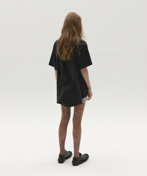 LCDC TM(エルシーディーシーティーエム)の「STRUCTURED HENLEY TOP (BLACK)(Tシャツ/カットソー・レディース・その他・OS)」の7枚目の写真