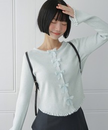 メロウ ウェーブ リボン カーディガン/2026 AW COLLECTION