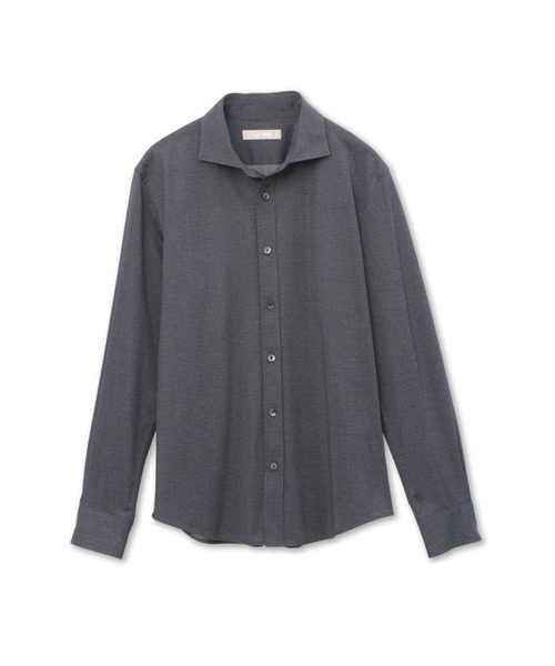 HIGH STREET(ハイストリート)の「HIGH STREET∴ICE JETデニムプリントシャツ(シャツ/ブラウス・メンズ・チャコール/ネイビー・S/M/L)」の1枚目の写真