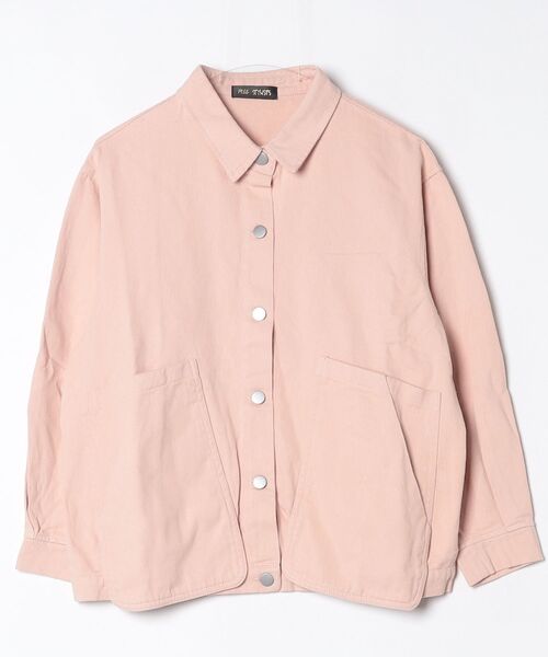 FREE STYLISTS（フリー スタイリスト）の「綿100％ジャケット（その他アウター・レディース・ブラック/ベージュ/ピンク・S/L/M）」の3枚目の写真