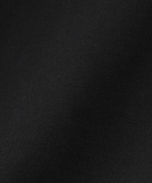 NANO universe（ナノユニバース）の「スポンディッシュダンボールカットジップアップフードトップス(セットアップ可)（パーカー・レディース・ブラック/グレー/ライトベージュ・FREE）」の6枚目の写真