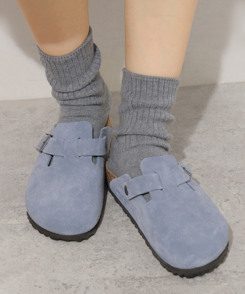 BIRKENSTOCK(ビルケンシュトック)の「別注【BIRKENSTOCK For JOURNAL STANDARD relume】BOSTON(サンダル・レディース・ブルー/ブラウン・39/38/37/36)」の2枚目の写真