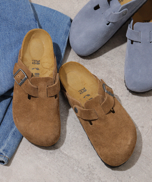 BIRKENSTOCK(ビルケンシュトック)の「別注【BIRKENSTOCK For JOURNAL STANDARD relume】BOSTON(サンダル・レディース・ブルー/ブラウン・39/38/37/36)」の16枚目の写真