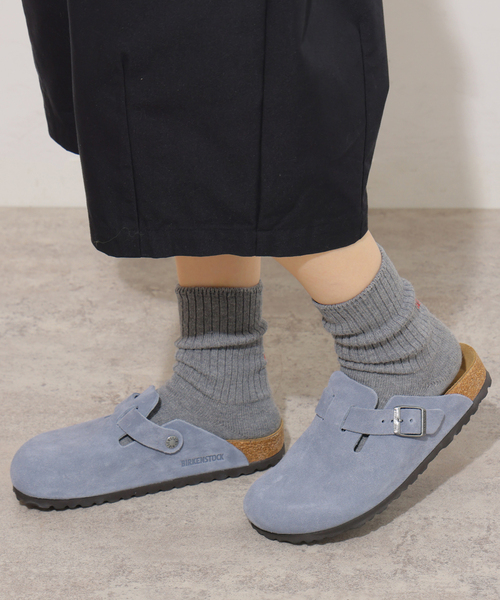BIRKENSTOCK(ビルケンシュトック)の「別注【BIRKENSTOCK For JOURNAL STANDARD relume】BOSTON(サンダル・レディース・ブルー/ブラウン・39/38/37/36)」の18枚目の写真