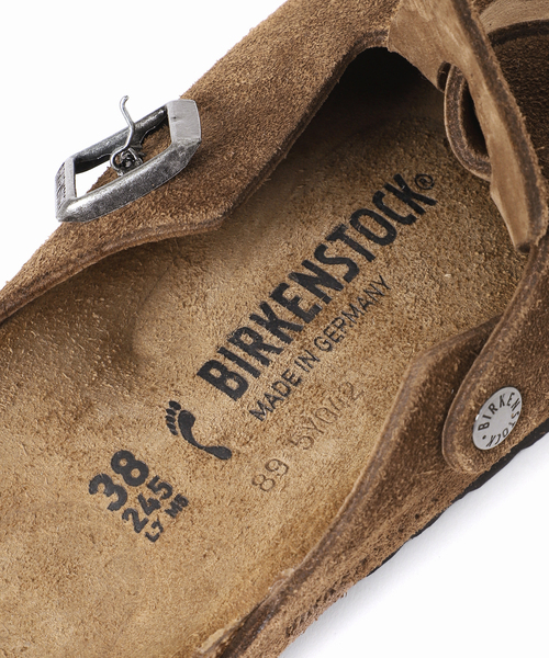 BIRKENSTOCK(ビルケンシュトック)の「別注【BIRKENSTOCK For JOURNAL STANDARD relume】BOSTON(サンダル・レディース・ブルー/ブラウン・39/38/37/36)」の7枚目の写真