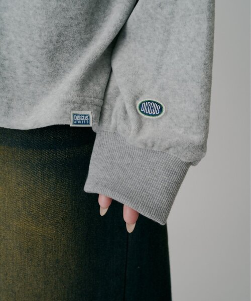 goocy(グーシー)の「【DISCUS】ベロアラグビーシャツ(シャツ/ブラウス・レディース・グレー/ブラウン/ブラック・MEDIUM/LARGE)」の10枚目の写真