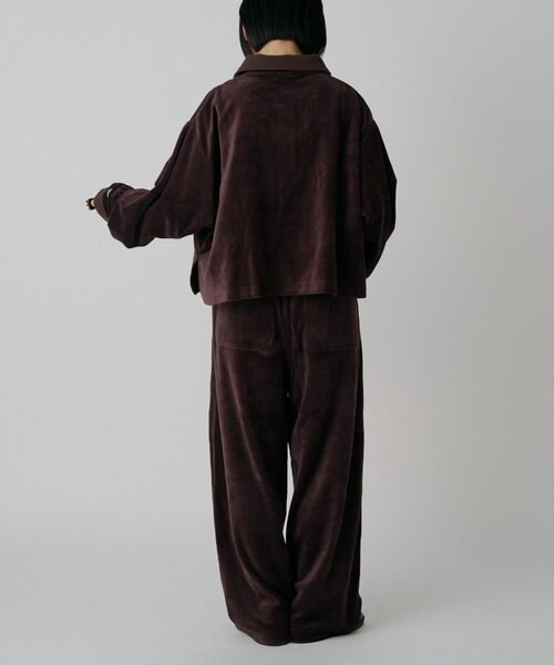 goocy(グーシー)の「【DISCUS】ベロアラグビーシャツ(シャツ/ブラウス・レディース・グレー/ブラウン/ブラック・MEDIUM/LARGE)」の20枚目の写真