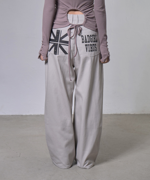 FANCY CLUB(ファンシークラブ)の「バッドガール カーゴパンツ (BEIGE) F26ZD474(その他パンツ・レディース・その他・SMALL/MEDIUM)」の1枚目の写真