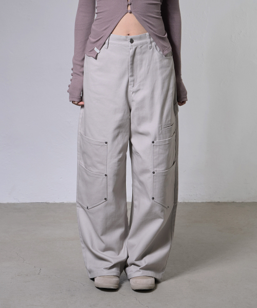 FANCY CLUB(ファンシークラブ)の「バッドガール カーゴパンツ (BEIGE) F26ZD474(その他パンツ・レディース・その他・SMALL/MEDIUM)」の3枚目の写真