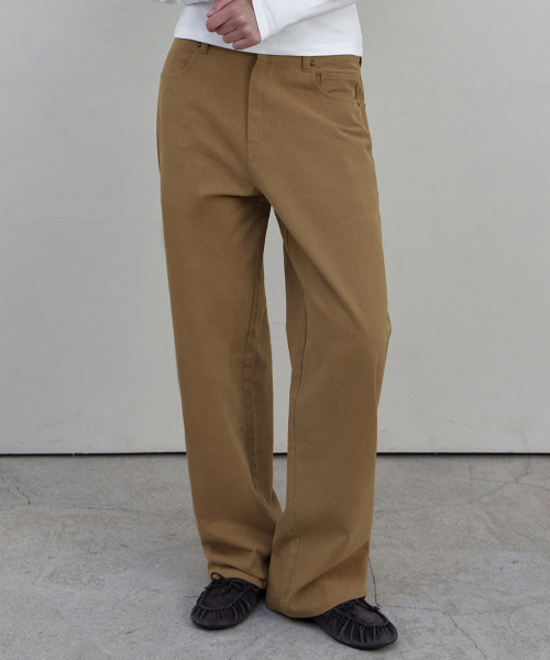 WEDNESDAYOASISFORWOMEN(ウェンズデー オアシス フォー ウーマン)の「ピーチツイル チノパンツ_BEIGE(WCB6PT06)(その他パンツ・レディース・ベージュ・MEDIUM/SMALL)」の2枚目の写真