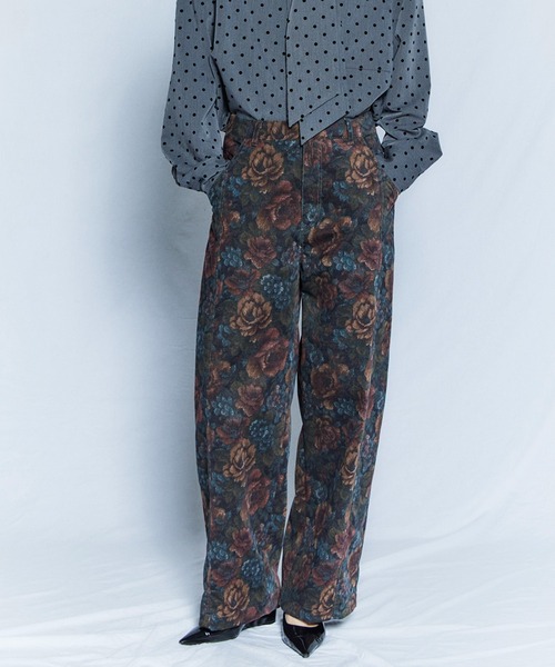 MAISON SPECIAL(メゾンスペシャル)の「【26WINTER PRE-ORDER】Multi-Fabric Cocoon Pants/マルチファブリックコクーンパンツ(スラックス・レディース・ブラック/ベージュ/ブラウン・38/36)」の1枚目の写真
