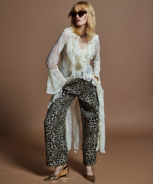 MAISON SPECIAL(メゾンスペシャル)の「【26WINTER PRE-ORDER】Multi-Fabric Cocoon Pants/マルチファブリックコクーンパンツ(スラックス・レディース・ブラック/ベージュ/ブラウン・38/36)」の9枚目の写真