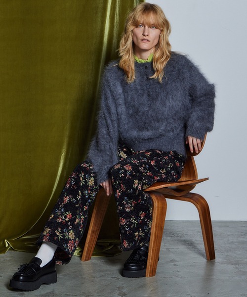 MAISON SPECIAL(メゾンスペシャル)の「【26WINTER PRE-ORDER】Multi-Fabric Cocoon Pants/マルチファブリックコクーンパンツ(スラックス・レディース・ブラック/ベージュ/ブラウン・38/36)」の15枚目の写真