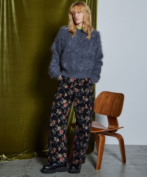 MAISON SPECIAL(メゾンスペシャル)の「【26WINTER PRE-ORDER】Multi-Fabric Cocoon Pants/マルチファブリックコクーンパンツ(スラックス・レディース・ブラック/ベージュ/ブラウン・38/36)」の16枚目の写真