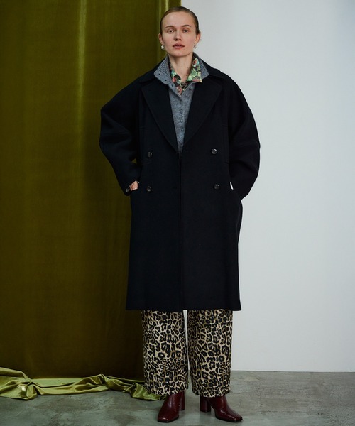 MAISON SPECIAL(メゾンスペシャル)の「【26WINTER PRE-ORDER】Multi-Fabric Cocoon Pants/マルチファブリックコクーンパンツ(スラックス・レディース・ブラック/ベージュ/ブラウン・38/36)」の10枚目の写真