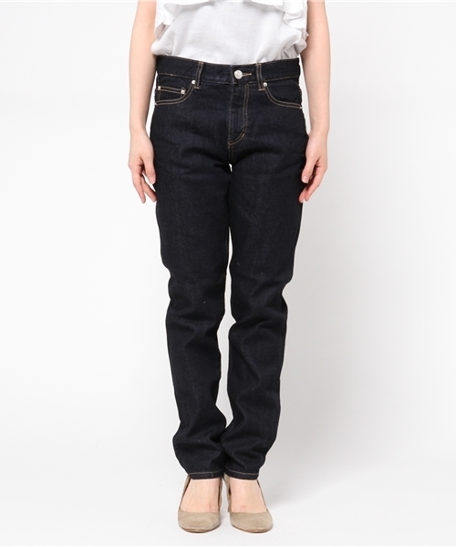 Dickies（ディッキーズ）の「14.25オンス5ポケット　デニムパンツ【ワンウォッシュ】（デニムパンツ・レディース・インディゴブルー・26inch/25inch/28inch/27inch）」の3枚目の写真