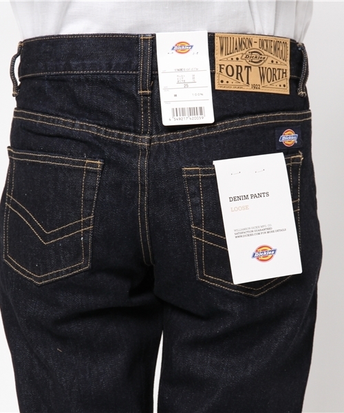 Dickies（ディッキーズ）の「14.25オンス5ポケット　デニムパンツ【ワンウォッシュ】（デニムパンツ・レディース・インディゴブルー・26inch/25inch/28inch/27inch）」の7枚目の写真
