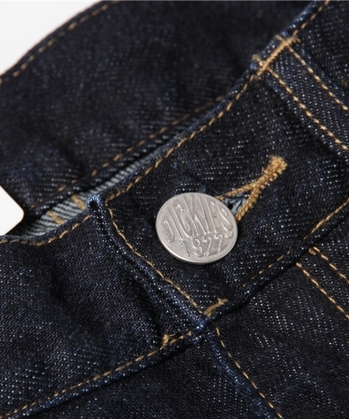 Dickies（ディッキーズ）の「14.25オンス5ポケット　デニムパンツ【ワンウォッシュ】（デニムパンツ・レディース・インディゴブルー・26inch/25inch/28inch/27inch）」の2枚目の写真