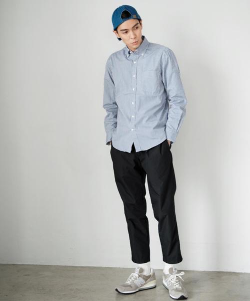 green label relaxing（グリーンレーベルリラクシング）の「SC TYPEWRITER 2PLEATS 9L パンツ◆（その他パンツ・メンズ・オリーブ/ベージュ/ブラック/ネイビー・LARGE/X-LARGE/MEDIUM/SMALL）」の8枚目の写真