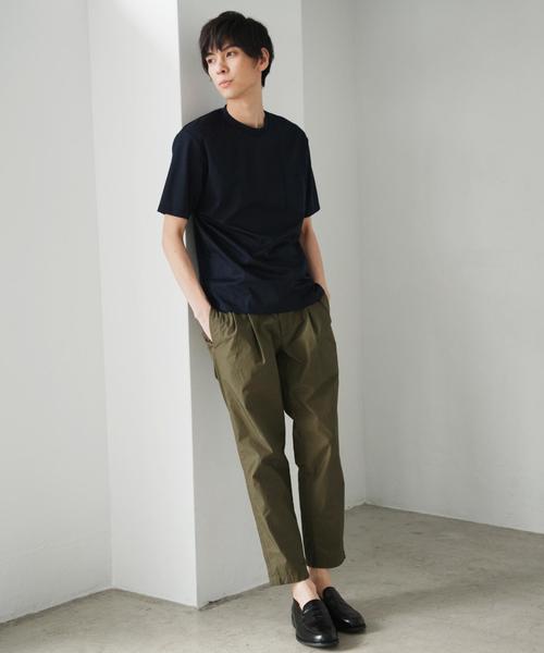 green label relaxing（グリーンレーベルリラクシング）の「SC TYPEWRITER 2PLEATS 9L パンツ◆（その他パンツ・メンズ・オリーブ/ベージュ/ブラック/ネイビー・LARGE/X-LARGE/MEDIUM/SMALL）」の9枚目の写真