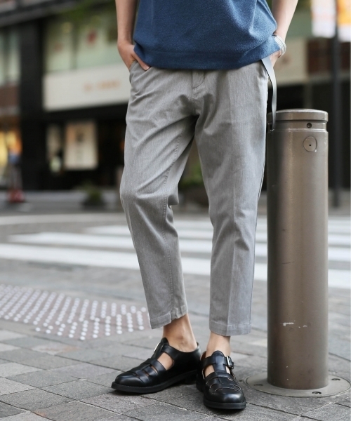 RAGEBLUE（レイジブルー）の「【吸水速乾】ストレッチチノアンクルパンツ2/724542（チノパンツ・メンズ・ネイビー/ベージュ/グレー/ブラック・LARGE/MEDIUM/SMALL）」の3枚目の写真