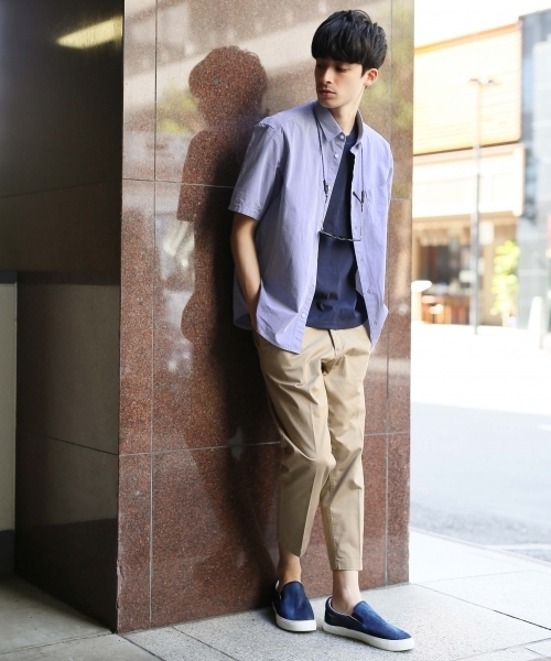 RAGEBLUE（レイジブルー）の「【吸水速乾】ストレッチチノアンクルパンツ2/724542（チノパンツ・メンズ・ネイビー/ベージュ/グレー/ブラック・LARGE/MEDIUM/SMALL）」の14枚目の写真