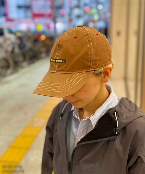 GREEN BOWL（グリーンボウル）の「GREEN BOWL Baseball Cap/グリーンボウルベースボールキャップ（キャップ・メンズ・インディゴブルー/ブルー系その他/ライトブラウン/ベージュ/ネイビー/ブルー系その他2/ブラウン系その他/ブルー系その他3/ブルー系その他4/ブラウン系その他3/ブラウン系その他2/ブルー系その他5/オリーブ/ベージュ系その他/ブルー系その他6/ベージュ系その他2/ブラウン系その他4/グレー/サンドベージュ/グレー系その他/ダークベージュ/ブラウン系その他5/チャコールグレー/ライトカーキ/ブラウン系その他6/ブラウン系その他7/ベージュ系その他3/ベージュ系その他4/ベージュ系その他5・FREE）」の12枚目の写真