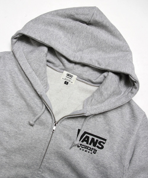 JACKROSE（ジャックローズ）の「JS･VANS･ZIPUP･パーカー（パーカー・メンズ・ブラック/グレー・M/L）」の4枚目の写真
