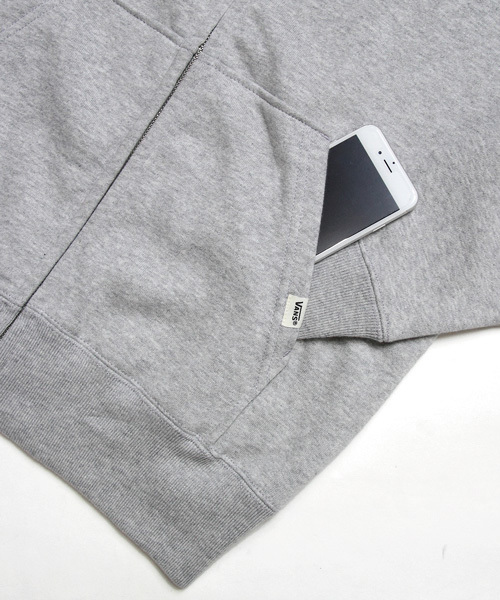 JACKROSE（ジャックローズ）の「JS･VANS･ZIPUP･パーカー（パーカー・メンズ・ブラック/グレー・M/L）」の6枚目の写真