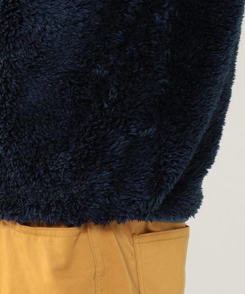 coen（コーエン）の「ボアフリースクルーネック（スウェット・メンズ・オフホワイト/ネイビー・LARGE/SMALL/MEDIUM/X-LARGE）」の6枚目の写真