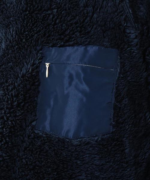 coen（コーエン）の「ボアフリースクルーネック（スウェット・メンズ・オフホワイト/ネイビー・LARGE/SMALL/MEDIUM/X-LARGE）」の8枚目の写真