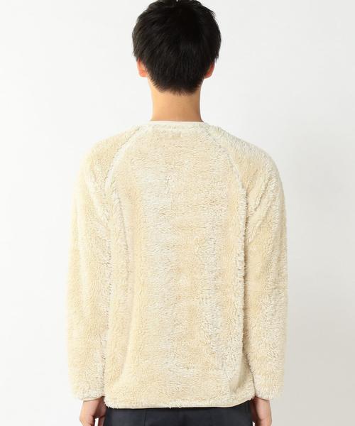 coen（コーエン）の「ボアフリースクルーネック（スウェット・メンズ・オフホワイト/ネイビー・LARGE/SMALL/MEDIUM/X-LARGE）」の9枚目の写真