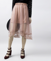 WEGO | WEGO/シアーチュールスカート(スカート)